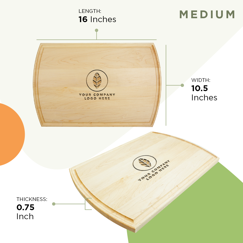 "Middle Logo" Customized Cutting Board