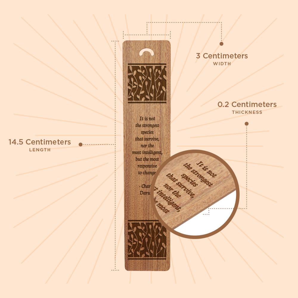 Personalized Text Bookmark (6 Designs) – Print Supremacy