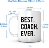"Best Coach Ever" Mug