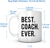 "Best Coach Ever" Mug