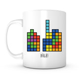 "Argh!" Tetris Mug
