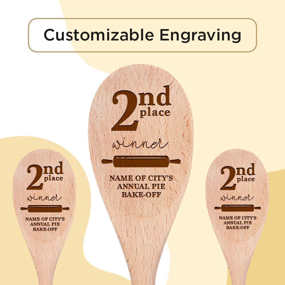 "1st, 2nd, 3rd" Wooden Spoons
