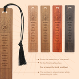 Personalized Zen Bookmark (5 Designs)