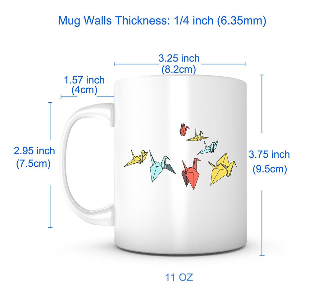 "A Thousand Cranes" Mug