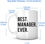 "Best Manager Ever" Mug