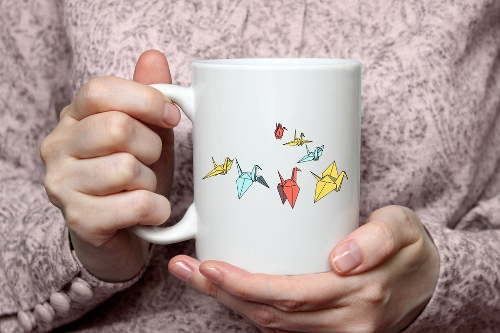 "A Thousand Cranes" Mug