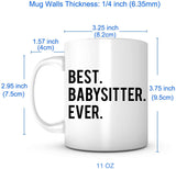 "Best Babysitter Ever" Mug