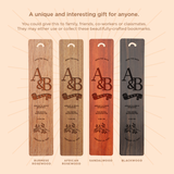 Personalized Wedding Bookmark (2 Designs)