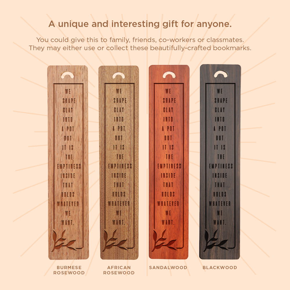 Personalized Text Bookmark (6 Designs) – Print Supremacy