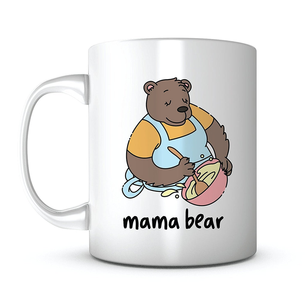 Mama Bear Coffee Mug Ceramic Tea Mugs For Mother Funny - Temu