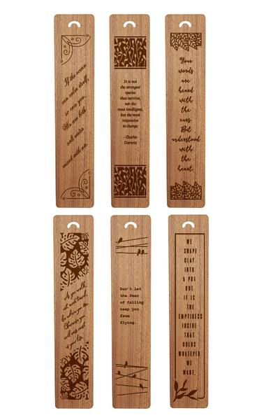 Personalized Text Bookmark (6 Designs) – Print Supremacy