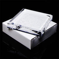 "All is Calm" Crystal Paperweight