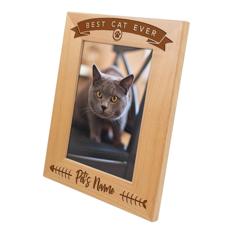 "Best Cat Ever" Customized Frame