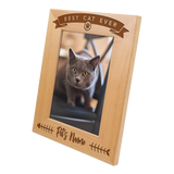 "Best Cat Ever" Customized Frame
