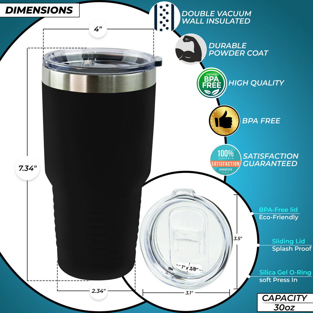 BPA Free Stainless Steel Insulated Travel Mugs