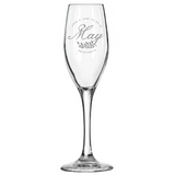 Custom Engraved Champagne Glass (2 pcs a set)