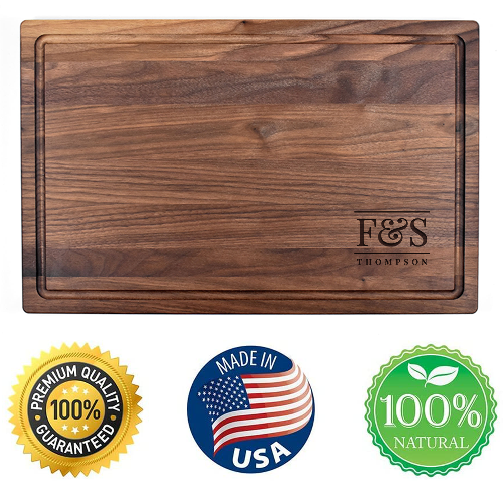 "Initials & Surname" Customized Cutting Board
