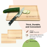 "Lower Right Logo" Customized Cutting Board