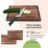 "Lower Right Logo" Customized Cutting Board