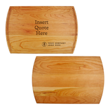 "Logo & Quote" Customized Cutting Board