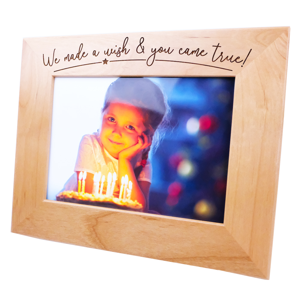 "We Made A Wish" Landscape Frame