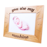 "You Are My Sunshine" Picture Frame