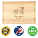 "Flower Bike" Customized Cutting Board