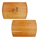 "Flower Bike" Customized Cutting Board