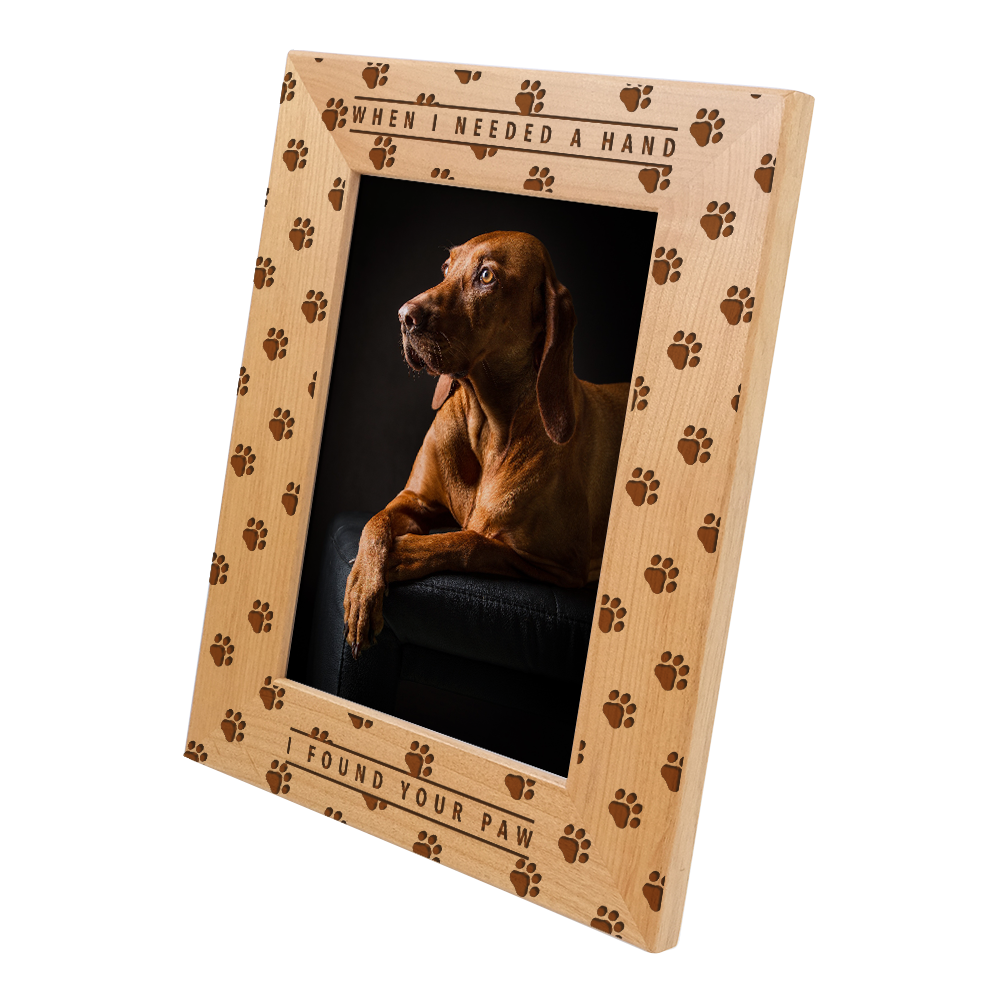 "I Found Your Paw" Picture Frame