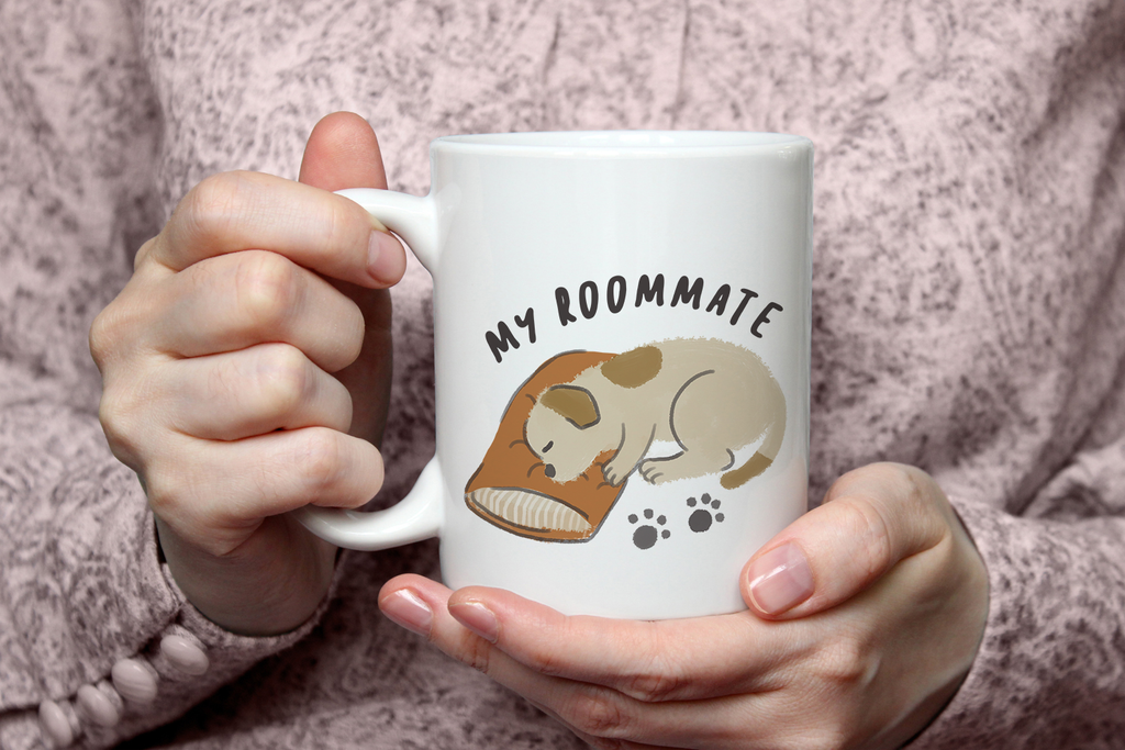 "My Roommate" Mug