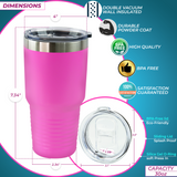 30oz Stainless Steel Travel Drinkware