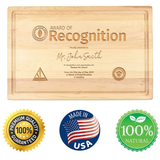 "Recognition" Customized Cutting Board