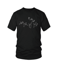 A Thousand Paper Cranes Fly T-Shirt