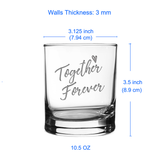 Together Forever Shot Glass