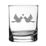 Two Doves Shot Glass