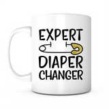 "Expert Diaper Changer" Mug