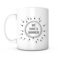 "We Have a Winner" Mug