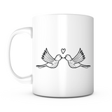 "A Pair of Doves" Mug