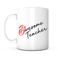 "Awesome Teacher" Mug
