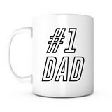 "#1 Dad" Mug