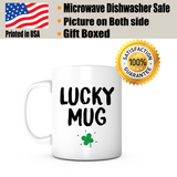 "Lucky Mug" Clover Mug