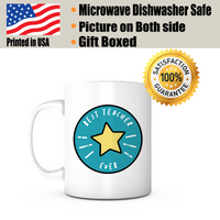 "Best Teacher Star" Mug