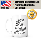 "#1 Dad" Mug