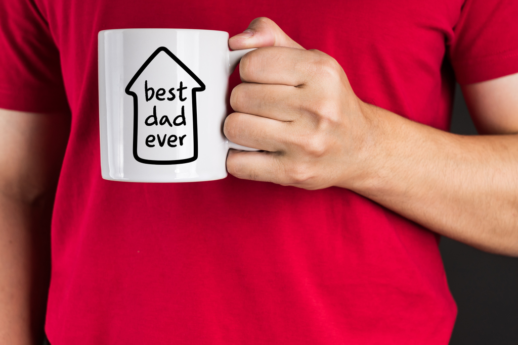 "Best Dad Ever" Arrow Mug