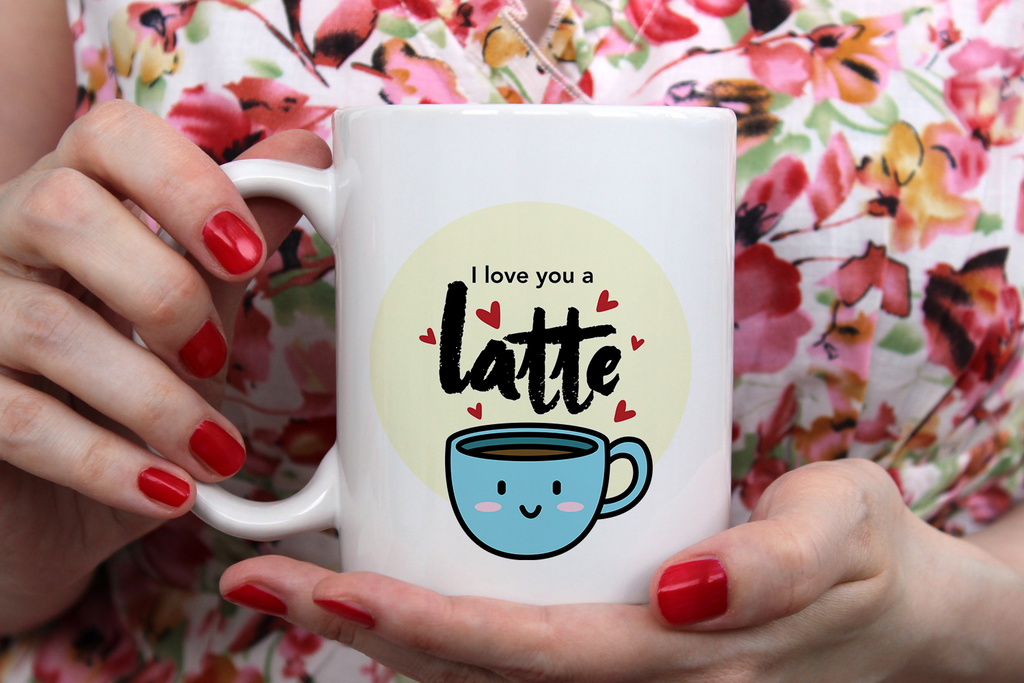 "I Love You a Latte" Mug