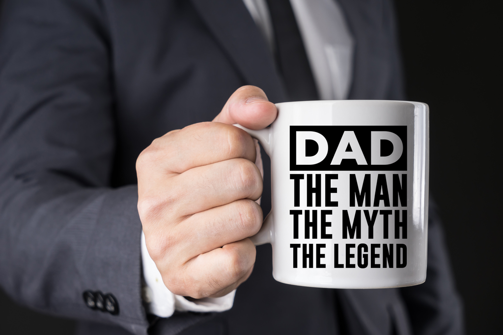 "Dad: The Man, The Myth, The Legend" Mug