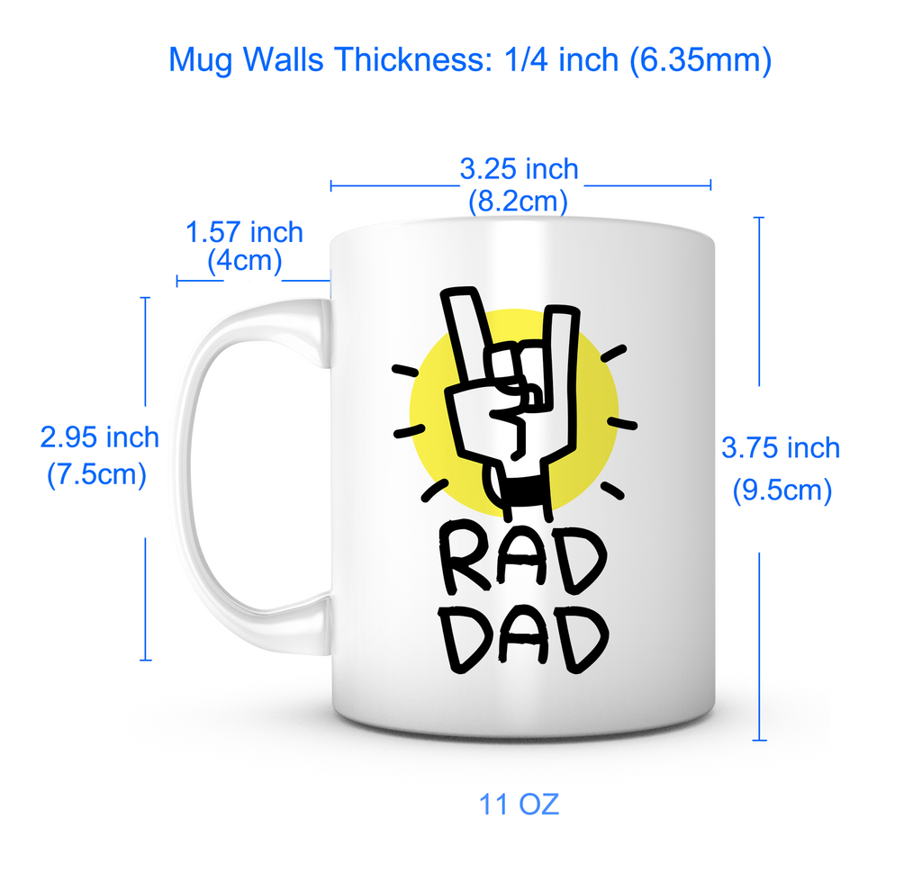 "Rad Dad" Mug