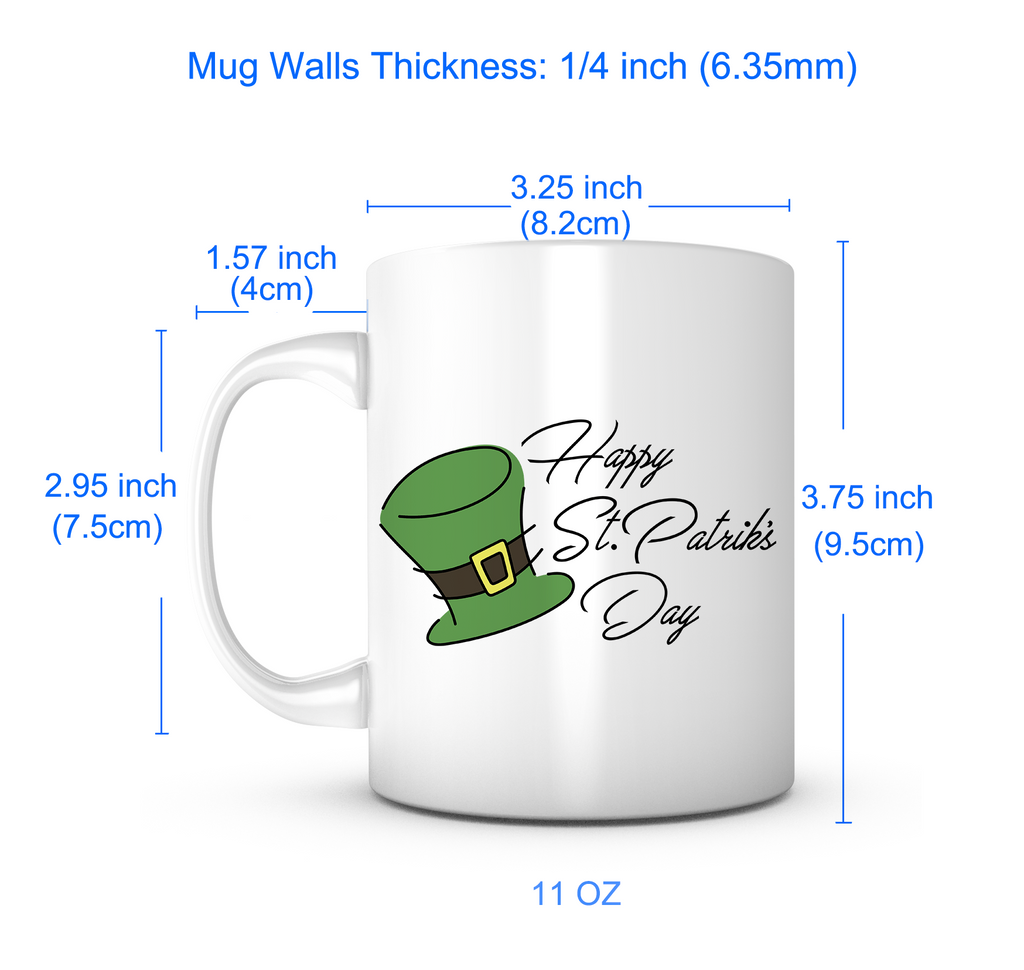 "Happy St. Patrick's Day" Mug