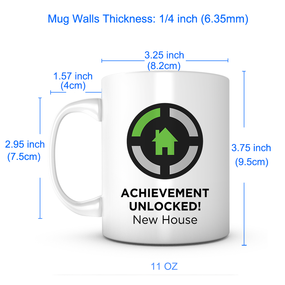 "New House Achievement" Mug