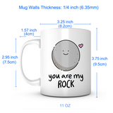 "You Are My Rock" Mug